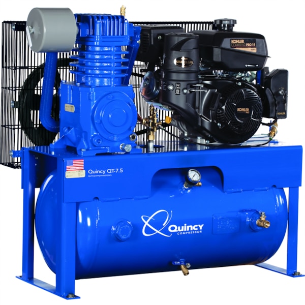 Pressure Lubricated Diesel Compressor